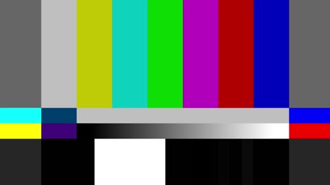 Кадр из клипа SMPTE-полосы